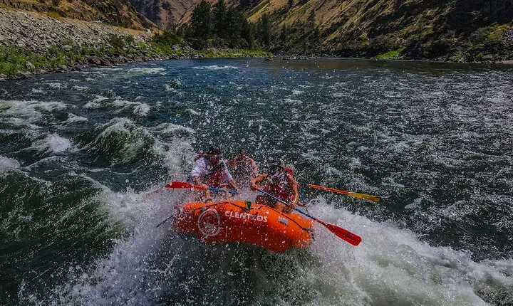 Riggins Idaho half-day rafting trip on the Salmon River