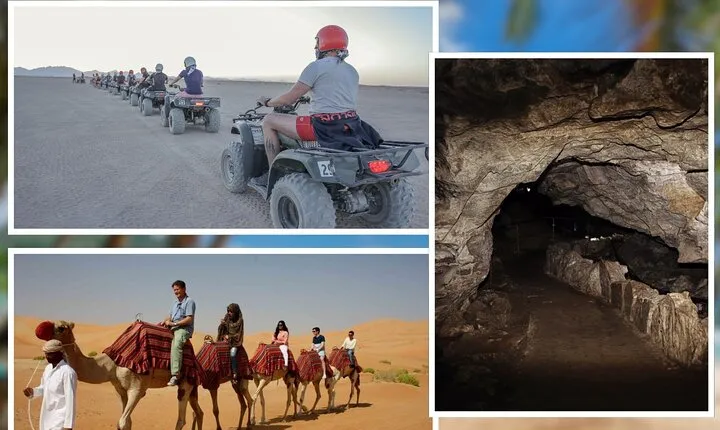 Amazing Quad Safari by Bike & Visit caves + Camel Ride - Hurghada