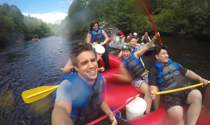 Whitewater Rafting Bus Trip from NYC