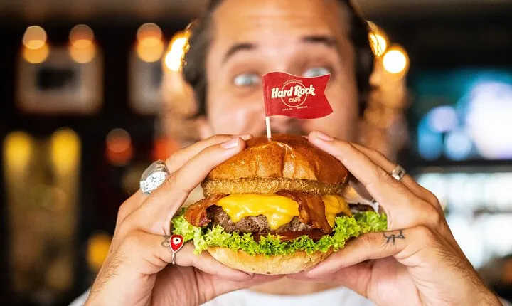 Hard Rock Cafe Edinburgh with Set Menu for Lunch or Dinner