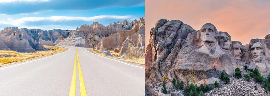 Badlands National Park and Mt. Rushmore Self-Guided Driving Audio Tour