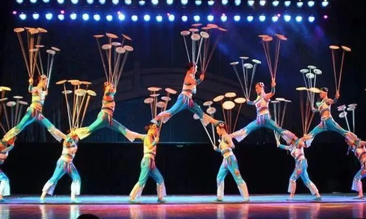 Acrobatic Show at Red Theater With Private Transfer
