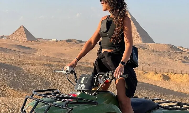 Giza pyramids ,sphinx ,quad bike &camel ride Private Excursion