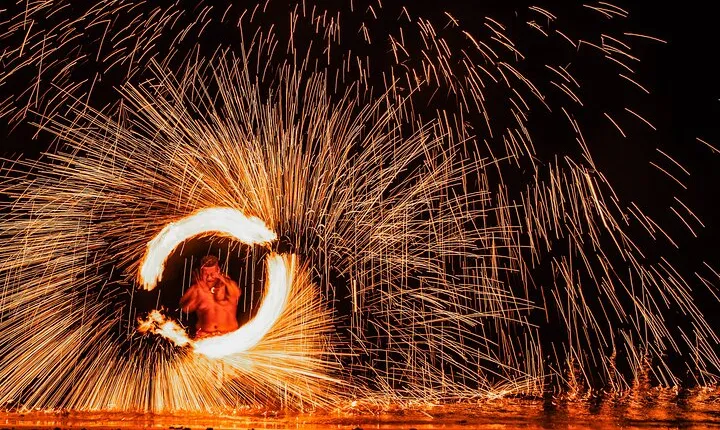Sunset Cruise with Dinner and Fire Show