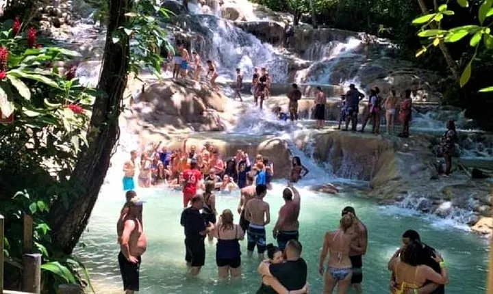 Dunn's River Falls & Jungle River Tubing Adventure Tour from Ocho Rios