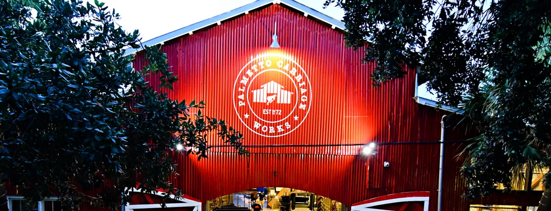 Charleston evening carriage tour of the commercial district
