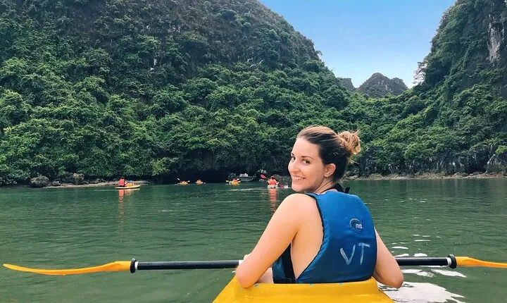 Full day trip to Lan Ha-Ha Long Bay from Cat Ba, avoid the crowds
