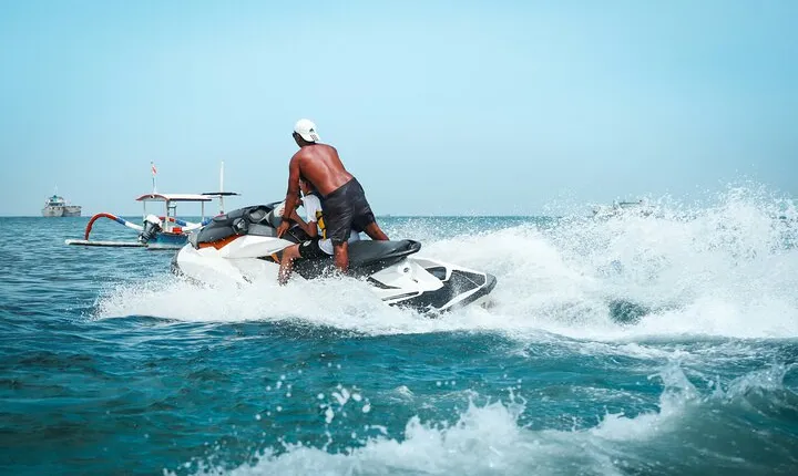 Best of Water Sports Activity and Private Uluwatu Sunset Tour