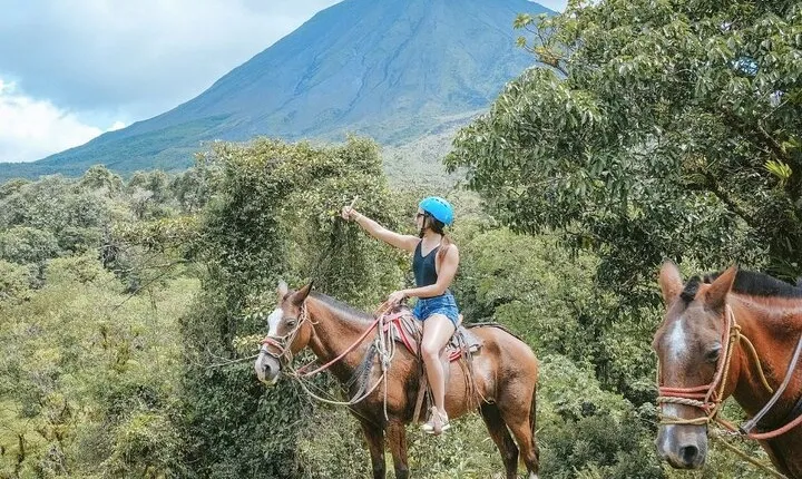 Horseback Riding at Arenal Volcano Foothills 