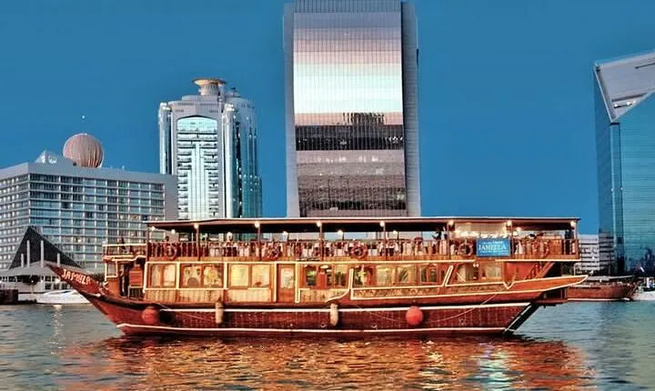 Dubai Creek Cruise Dinner with Transfer