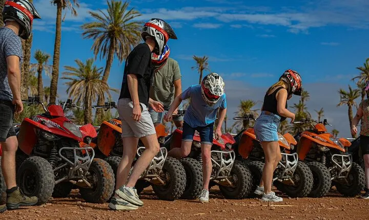 Marrakech Palmeraie Quad Adventure – Desert Ride with Tea Break