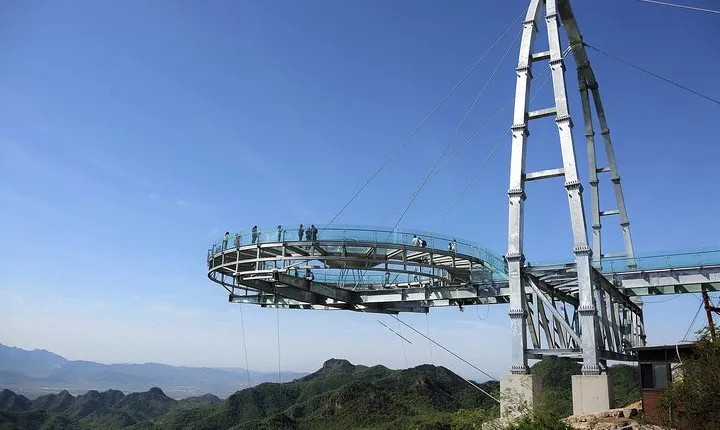 Shilinxia Cantilever UFO Platform Private Tour with Round Trip Cable Car
