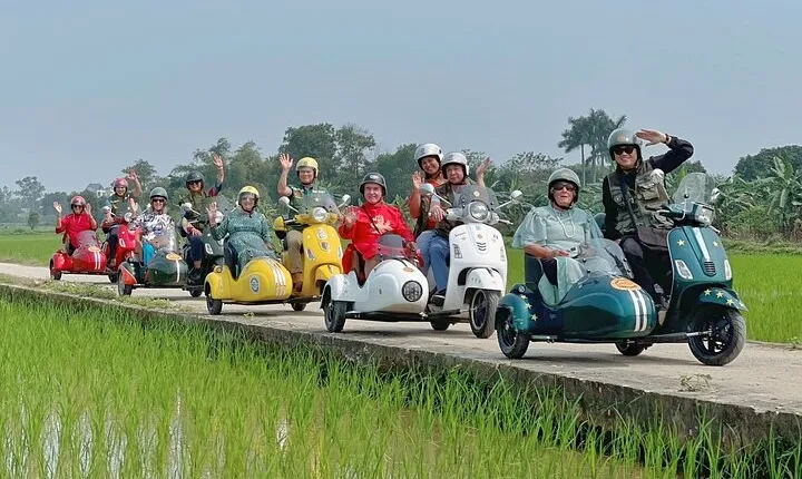 Hanoi Sidecar Tour: Hanoi Countryside Food, Culture & Daily Life