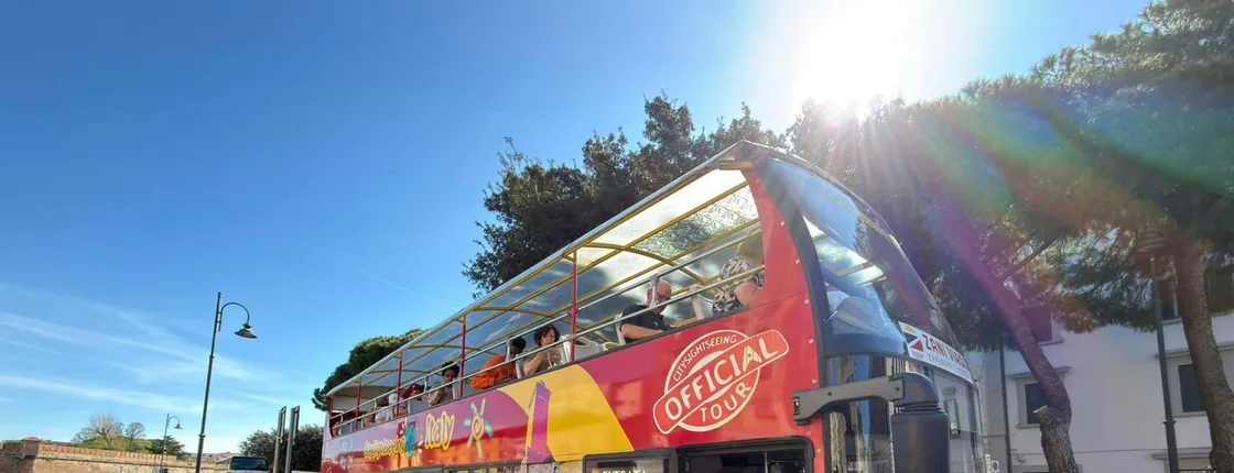 Livorno hop-on hop-off bus 1-day tickets