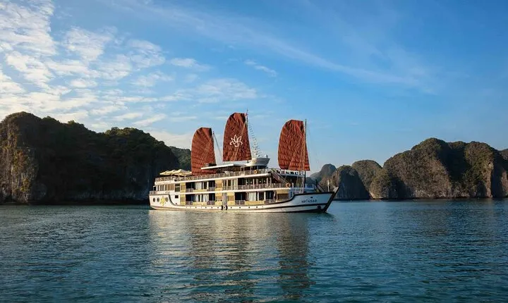 Orchid Cruise Top Notch Cruise into Halong and Lan Ha Bay 2D1N