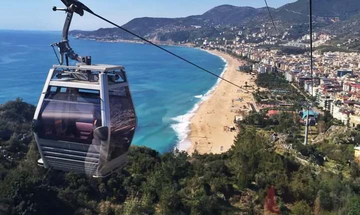 Cable Car and Alanya city tour by jeep
