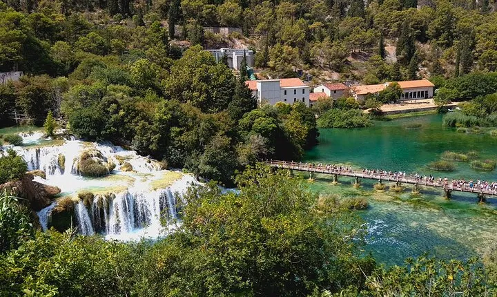 Split: Krka National Park Day Trip, Boat Cruise & Swimming