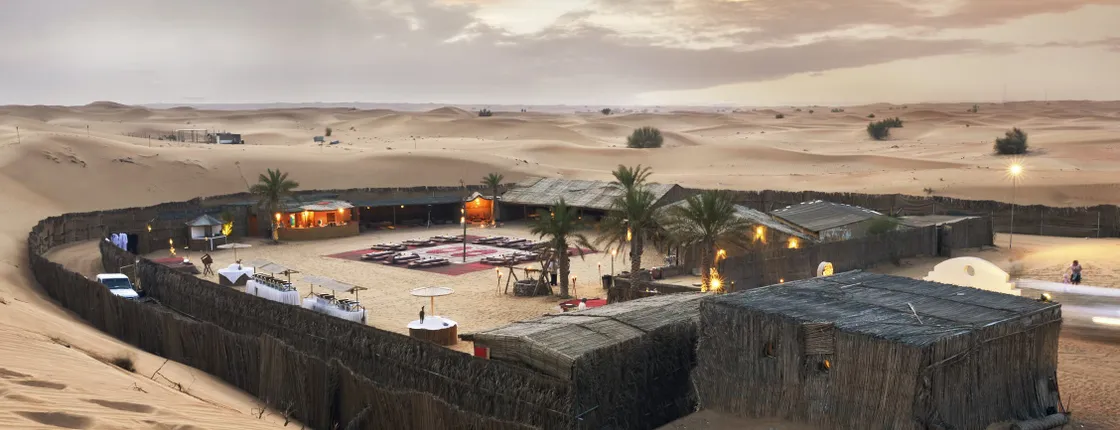 Private dune desert safari with dinner from Dubai