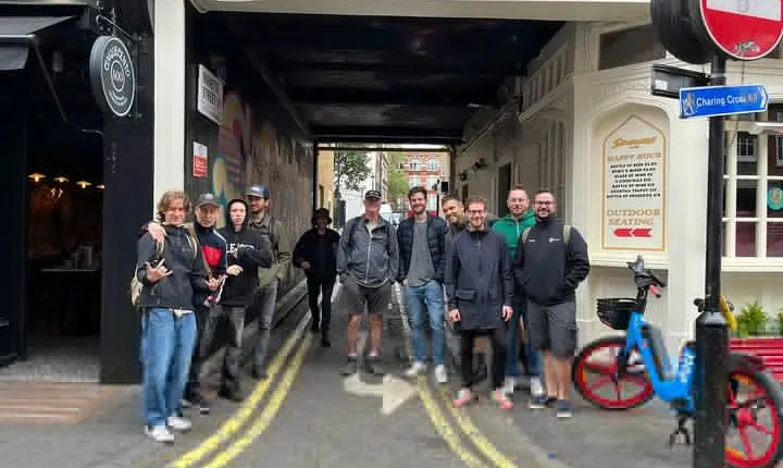 Rock Music Walking Tour of London's Soho