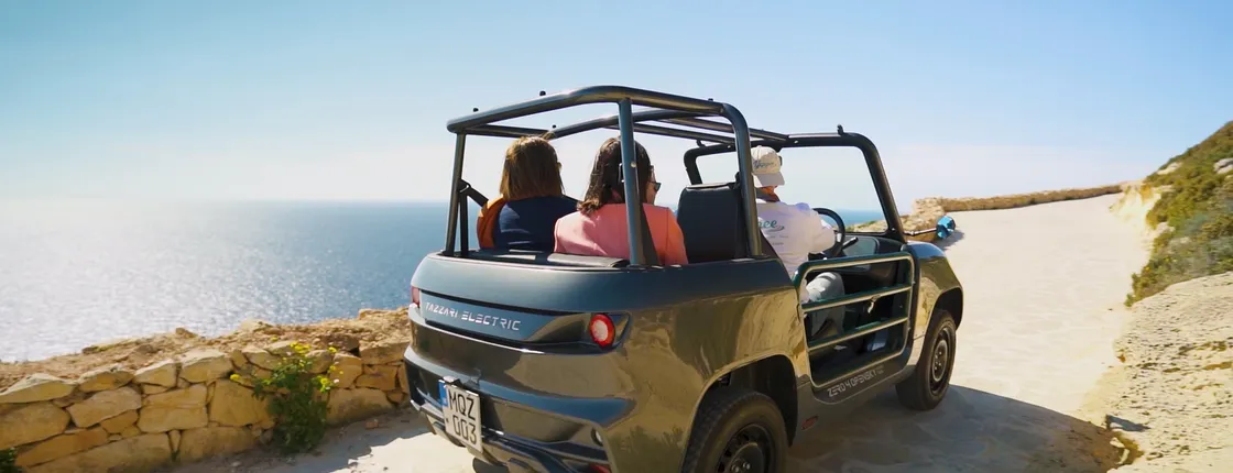 Gozo eJeep Self-Drive Tour Including Comino Mini Cruise (Full Day)
