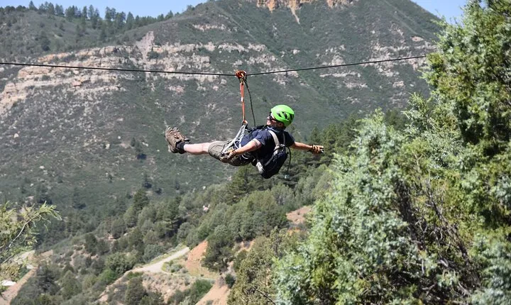 6-Zipline Adventure in the San Juan Mountains near Durango