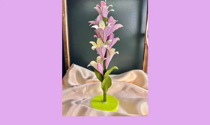 Paper Wildflower Arts and Crafts Workshop in Denver