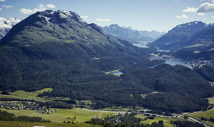 St Moritz Private Guided Panorama Hike