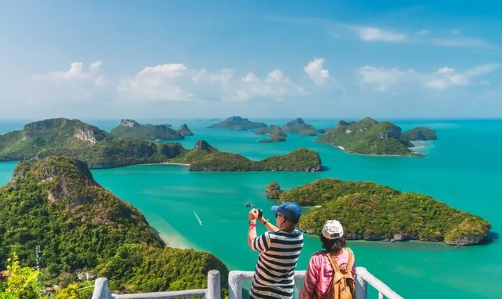 Explore Angthong National Marine Park's Hidden Gems by Speedboat
