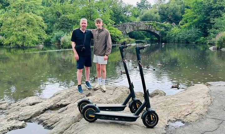 New York Central Park Guided Electric Scooter Tour