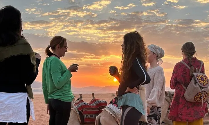 Private Camel Ride Sunset View at Wadi Rum, 30% off