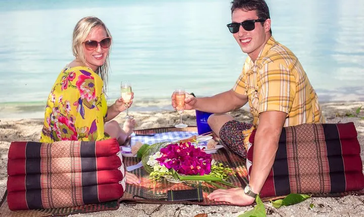 Private Beach Picnic in Koh Samui