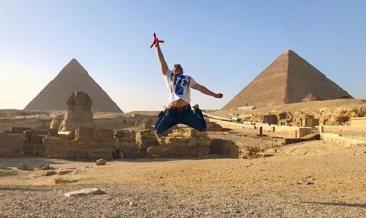 Tour to Pyramids, Sphinx, Ancient Islamic Cairo Including Felucca Sailing Boat