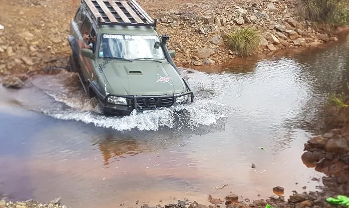 The Great South in 4x4 Adventure mode - Mountain/River