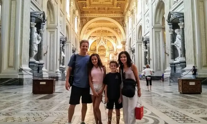 Rome Walking Tour of Holy Sites: Basilica of the Holy Cross in Jerusalem, San Giovanni in Laterano and Scala Santa