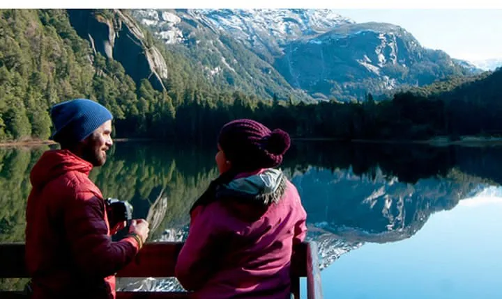 Boat navigation to Puerto Blest and Los Cantaros Falls from Bariloche