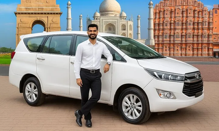 Private Car & Driver for Delhi Agra Jaipur Tour(Day-Wise Option)