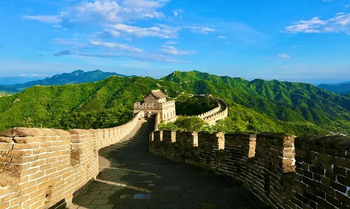 Mutianyu Great Wall Admission Ticket With Postcard Souvenir