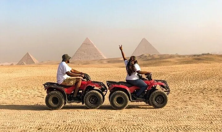 Private trip Giza pyramids ,camel ride ,Quad Bike ,Shopping ,Dinner Nile cruise
