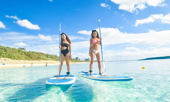 Miyako SUP or Canoe Tour on a Spectacular Beach in Miyako