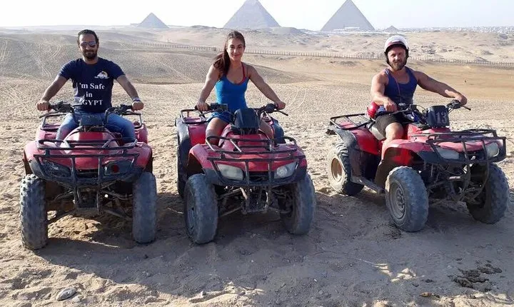 Desert Safari At Giza Pyramids With Quad Bike