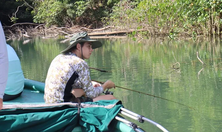 Private Fresh Water Fishing at Gatun Lake Panama Canal