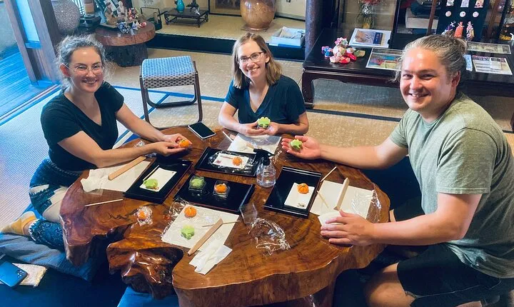 Exclusive Tea Ceremony & Wagashi Cooking opposite Kansai airport