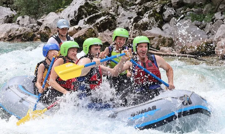 Adventure Rafting with Photo Service in Bovec