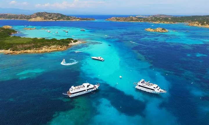 La Maddalena Archipelago Boat Tour from Palau