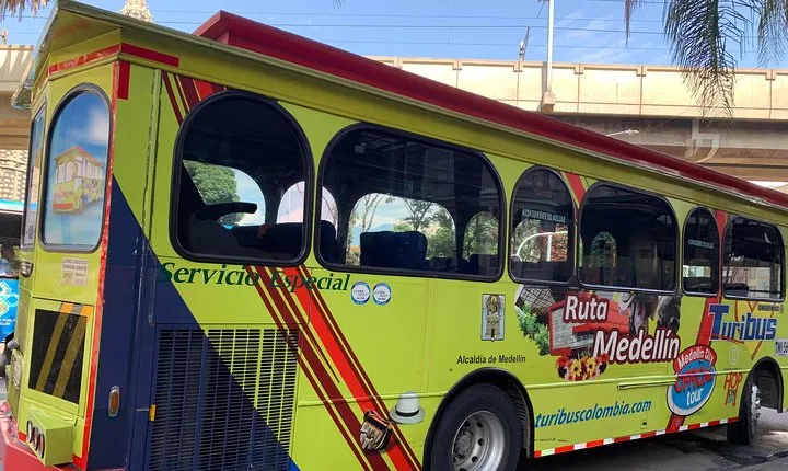 Turibus pass: Medellin Hop-On Hop-Off
