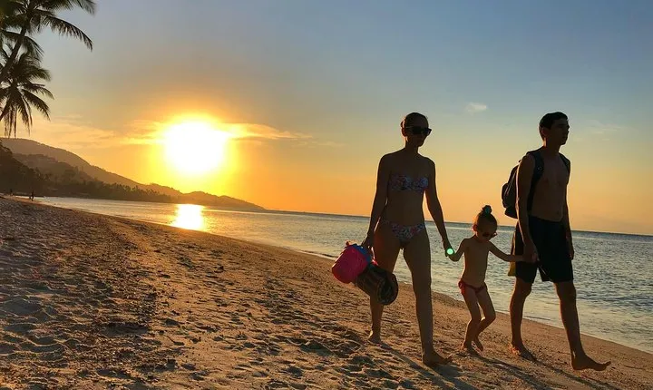 Koh Tan and Koh Madsum Sunset Trip By Speedboat From Koh Samui