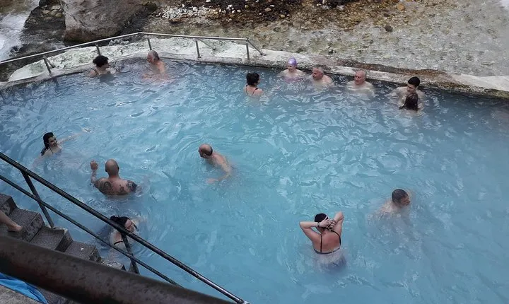 Pozar thermal spa and Edessa waterfalls full day private tour from Thessaloniki