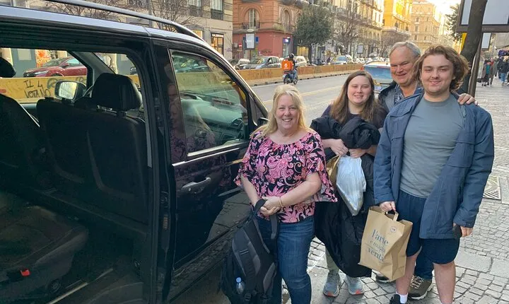 Rome to Positano Private Transfer Mercedes