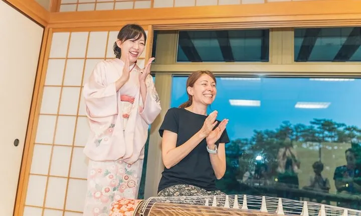Kyoto:60-Minute Matcha with traditional Japanese music show