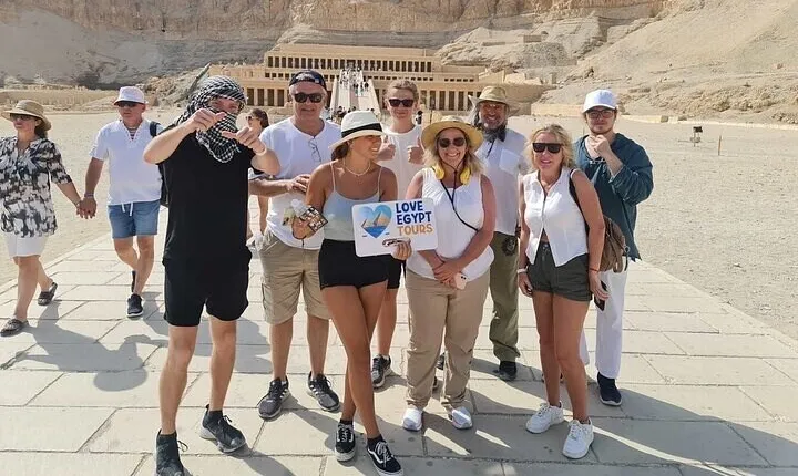 2 Days Trip Luxor from Hurghada with Hot Air Balloon and Felucca